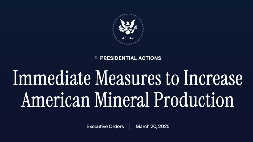 America must reclaim its mining capacity. We’ve lost too much to adversaries, where we have no oversight on environmental or labor conditions. We can mine better, cleaner, and more affordably right here at home. I saw it firsthand in Milford this week—Utah is ready to lead.
