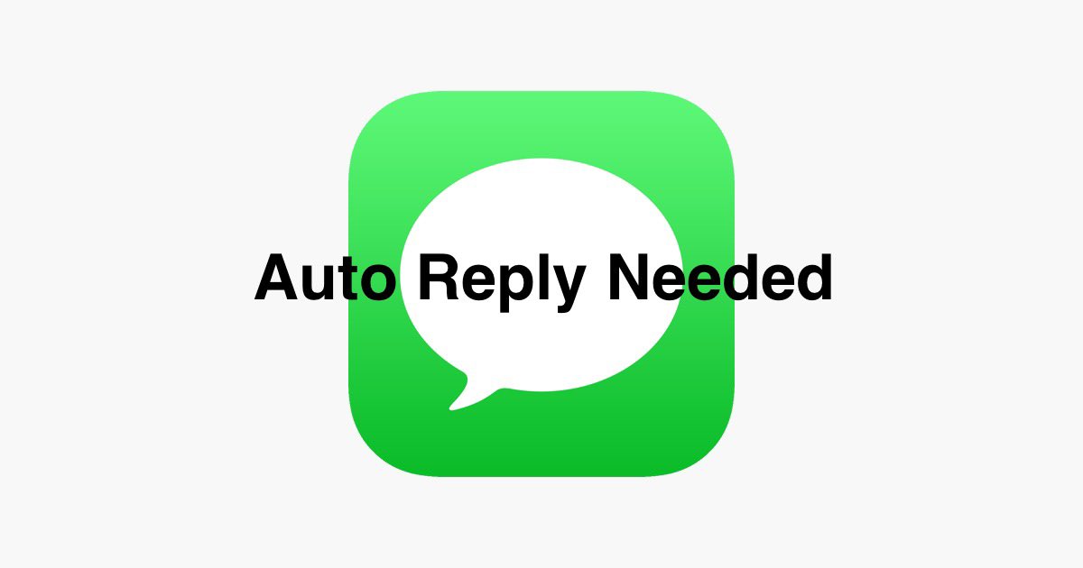 RevChrisNelson's tweet photo. Dear @Apple when can we expect an update that creates AUTO REPLY for Text Messages? https://t.co/PaIkdljgnD