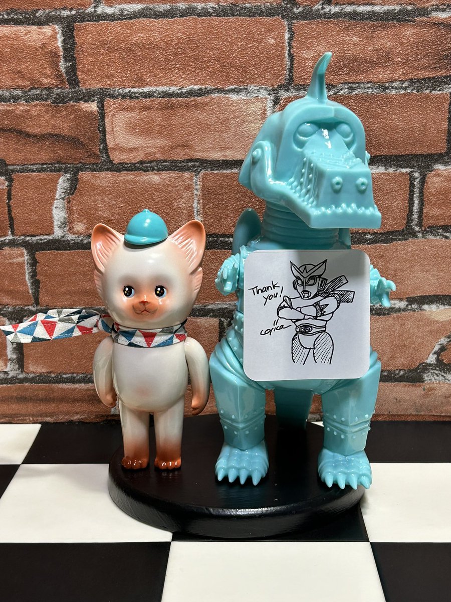 yo_5541's tweet photo. メカチラボ１号 未塗装 
@hiramoto_kaiju 
当選ありがとうございます😊
めっちゃカッコイイ😍 https://t.co/u6fQZAQf4e
