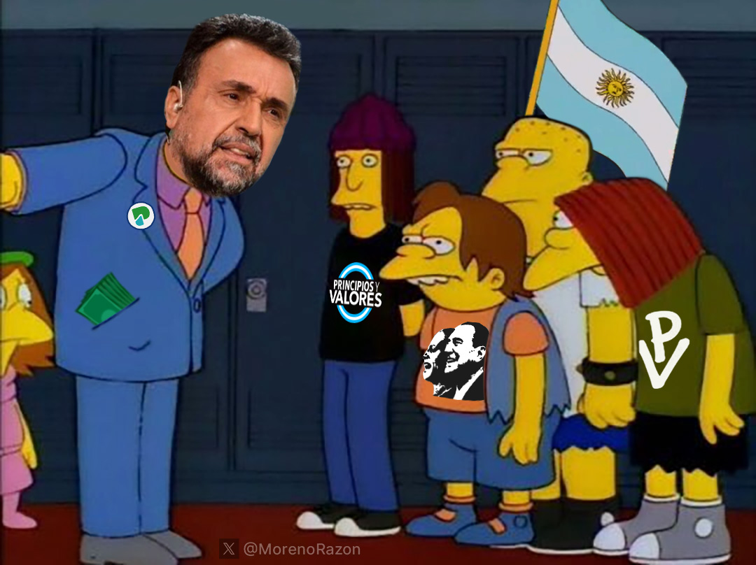 – Oh, creen que cantar por Moreno es una situación hilarante, no? Bueno, sepan que no es nada gracioso, ahora el gobernador Kicillof está en casa llorando como niña chiquita.