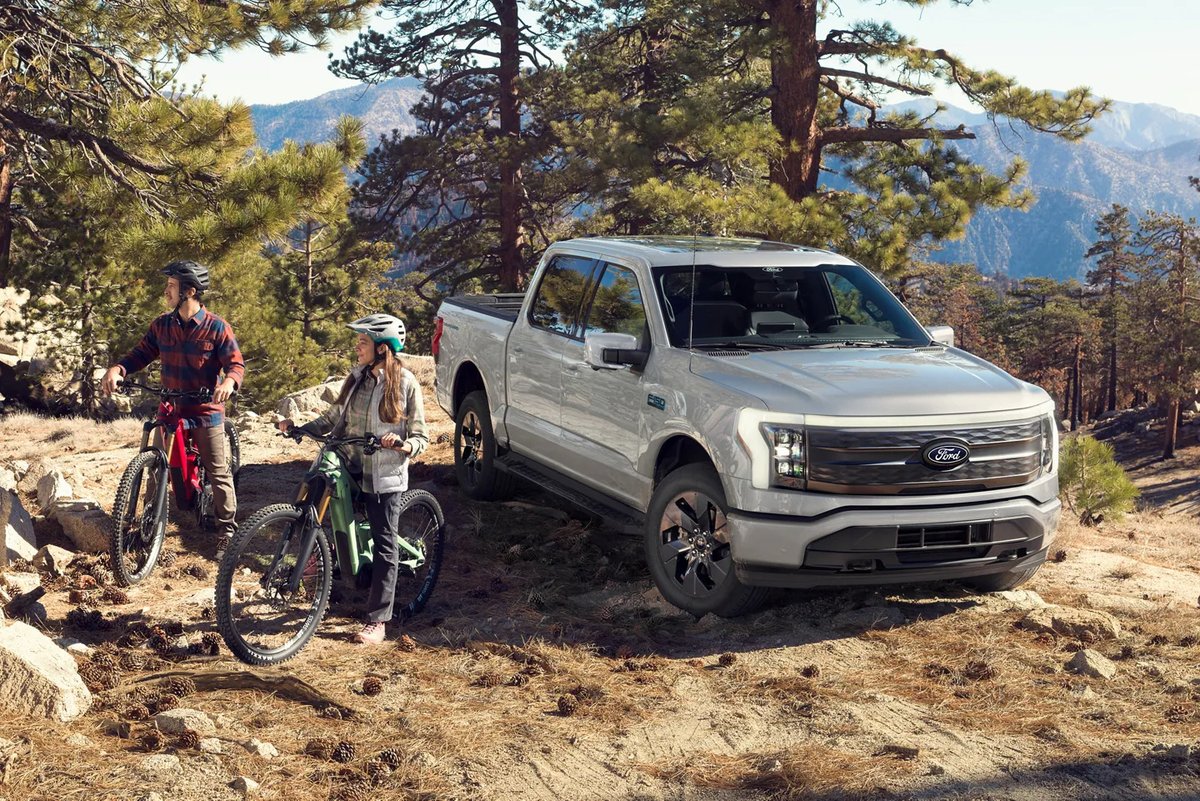 RussMilneFordMI's tweet photo. No limits. No emissions. Just power. Shop our Ford F-150 Lightning inventory today! https://t.co/gRCpHLlkcd https://t.co/CaRaX236y6