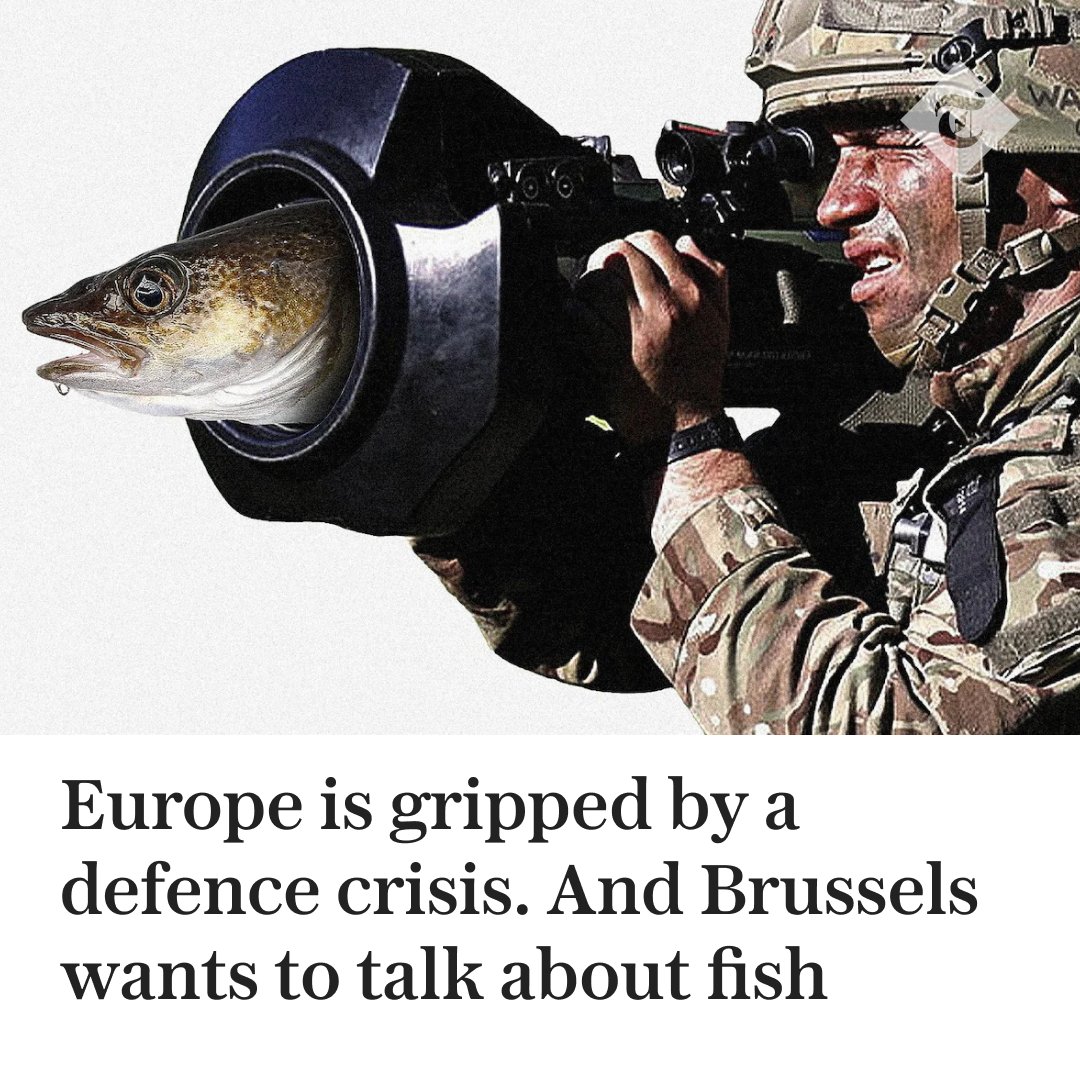 🪖 The EU’s rearmament stunt could be costly – and not just for Britain

Read the feature ⬇️
telegraph.co.uk/business/2025/…
