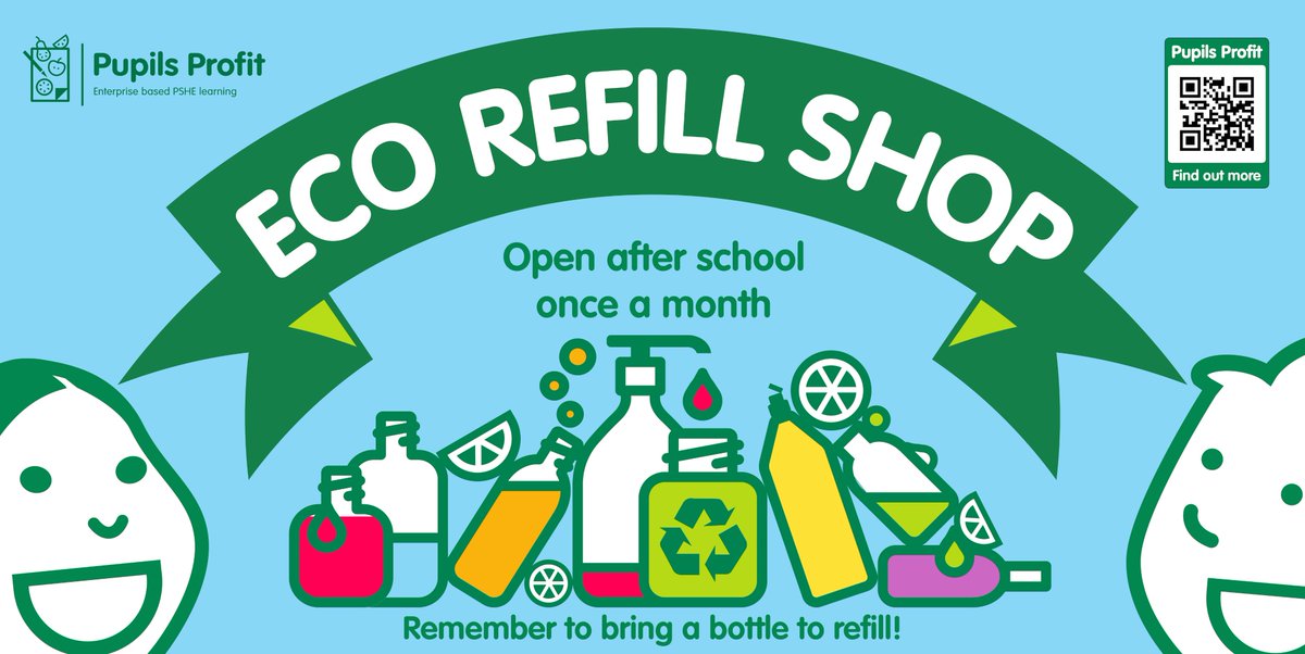 Open today!  <a href="/ElthorneHighSch/">Elthorne Park High</a> ECO Refill Team are reducing #PlasticWaste again today with their ECO Refill Shop, we can't wait to hear how you get on!  This enterprising team are part of a cohort of schools funded by <a href="/EalingCouncil/">Ealing Council</a>