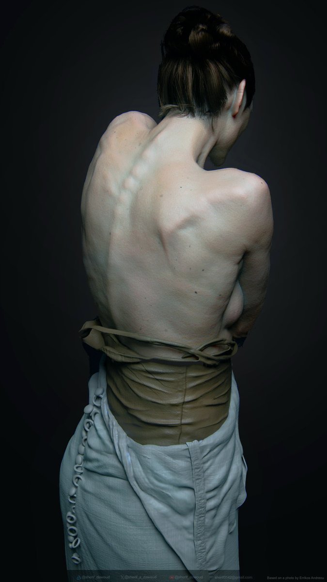 Sherif Dawoud (@sherif_a_dawoud) on Twitter photo Sculpted and painted in Zbrush, rendered in Marmoset
Based on a photo by Errikos Andreou Sculpted and painted in Zbrush, rendered in Marmoset
Based on a photo by Errikos Andreou