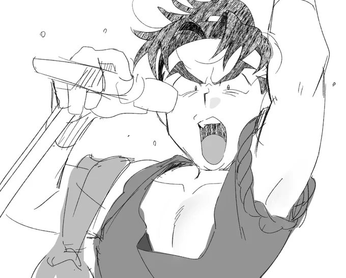 このもんじがスケベだといいたくて写経した
※おぱいは私がつけました 