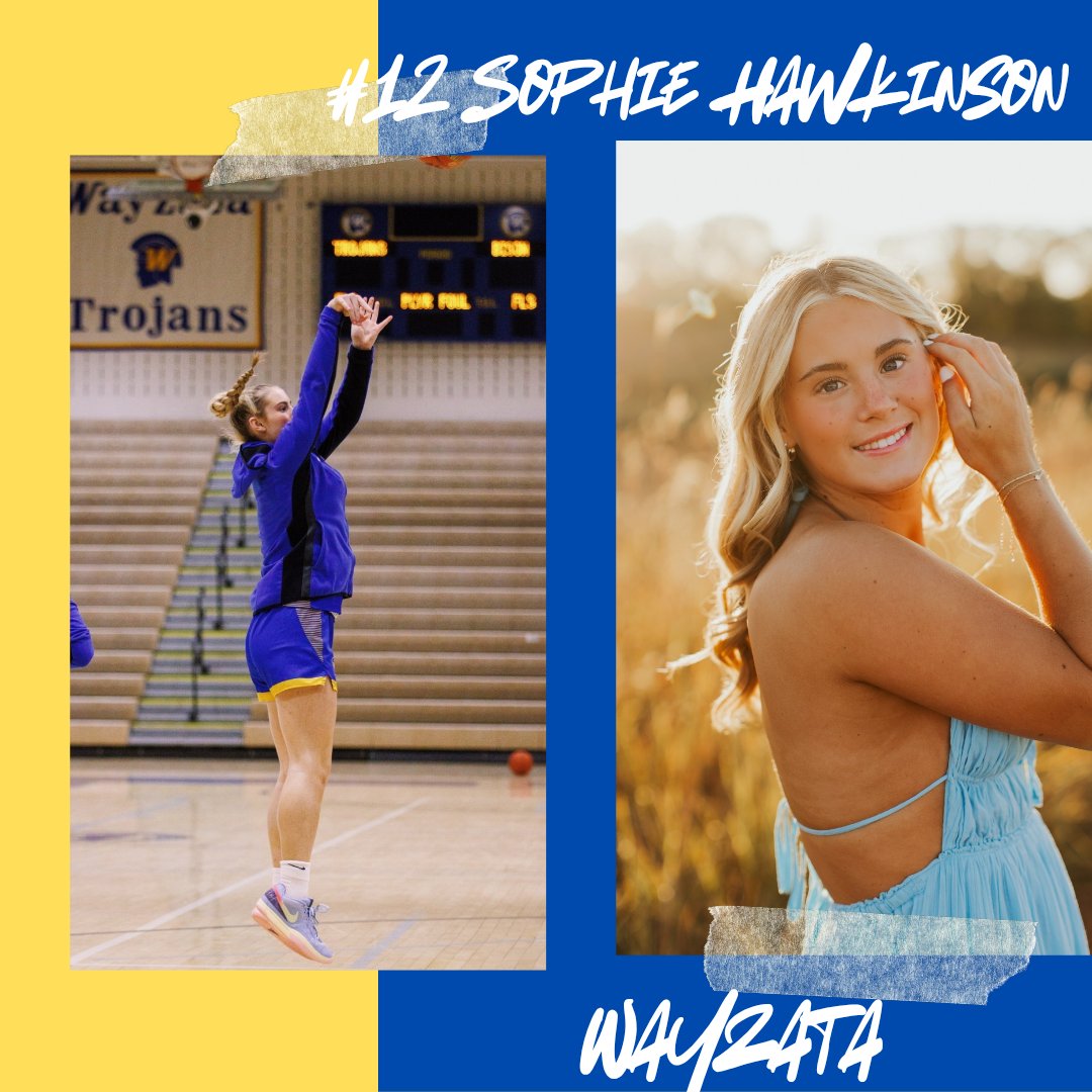 MGBCA AllStarSeries (@mngbballallstar) on Twitter photo Representing the Trojans of Wayzata- 5'8" Point Guard #12- Sophie Hawkinson. Sophie will next season for the North Dakota State University Bison. Congrats <a href="/sophiehawkinson/">Sophie Hawkinson</a> on being named a 4A All-Star! <a href="/NDSUwbb/">NDSU Women's Basketball</a> <a href="/wayzataghoops/">Wayzata Girls Basketball</a> Representing the Trojans of Wayzata- 5'8" Point Guard #12- Sophie Hawkinson. Sophie will next season for the North Dakota State University Bison. Congrats <a href="/sophiehawkinson/">Sophie Hawkinson</a> on being named a 4A All-Star! <a href="/NDSUwbb/">NDSU Women's Basketball</a> <a href="/wayzataghoops/">Wayzata Girls Basketball</a>