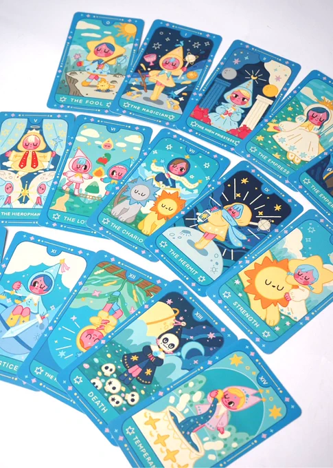 แอบมาอัพเดทตอนนี้ไพ่เซ็ท Twinkle Tarot จะมีไปลงงานหนังสือ 30 สำรับ และจะหมดสต๊อกล็อตแรก(300สำรับ)แล้วเดี๋ยวจะมีเปิดพรีออเดอร์อีกครั้งมีสล็อตว่างอีก 200 สำรับเท่านั้นเพราะเป็นลิมิเต็ท 500 สำรับ (มีNo.)สำหรับผู้ที่สนใจฝากติดตามนะคะหรือใครอยากได้เลยไปซื้อที่งานหนังสือได้ค่ะ 