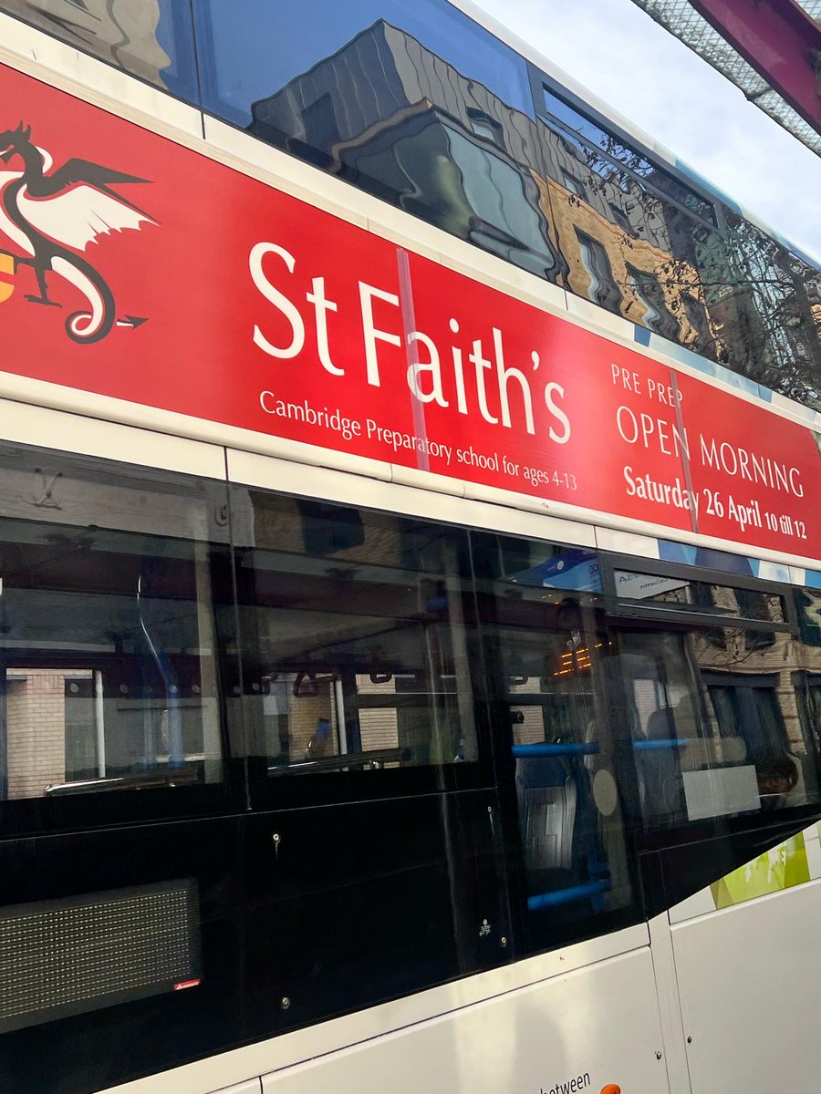 Excited to see that we are on the buses. Register for our Pre Prep #openmorning Sat 26 April 10:00-12:00 bit.ly/4l1ox5A