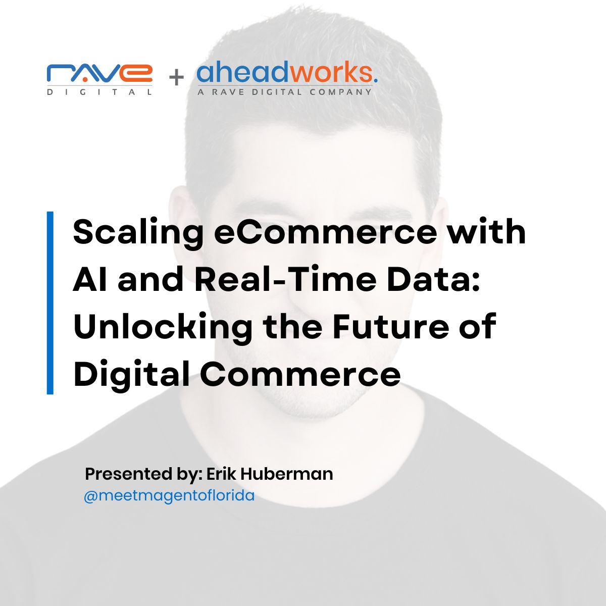 🚀 <a href="/ravedigitalus/">Rave Digital</a> &amp; <a href="/Aheadworks/">Aheadworks</a>, proud organizers of <a href="/MeetMagentoFL/">Meet Magento Florida</a>.

At Meet Magento Florida 2025, Erik Huberman (<a href="/ErikHuberman/">Erik Huberman</a>), showcased how AI-powered tools and real-time data are reshaping. 

Read the full blog now: bit.ly/425S8SR. 

#MM25FL #ArtificialIntelligence