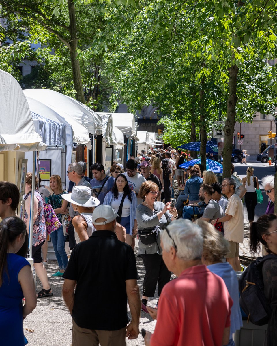 square_fine's tweet photo. Experience the magic of fine art in the heart of Philadelphia! ✨
Join us June 6-8, 2025, at the Rittenhouse Square Fine Art Show—the nation’s oldest outdoor art show. Explore a curated selection of original work from more than 140 talented artists across the country. https://t.co/03kzttv1Zm