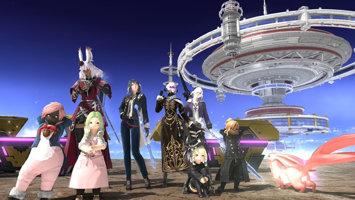 １～４層一緒に行ったよ！
ありがとなす🍆🌹
＃FF14