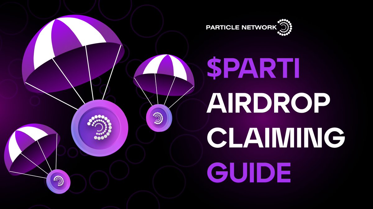Particle Network $PARTI airdrop

✅ Claim here: universaIx.app/grow/airdrop

Eligibility criteria:
- Traded on UniversalX
- Particle Pioneer users
- ALLY token and CAPYBARA NFT holders
- Others

Current price: $0.35
Trading is live on: Binance, OKX, Gate, and more