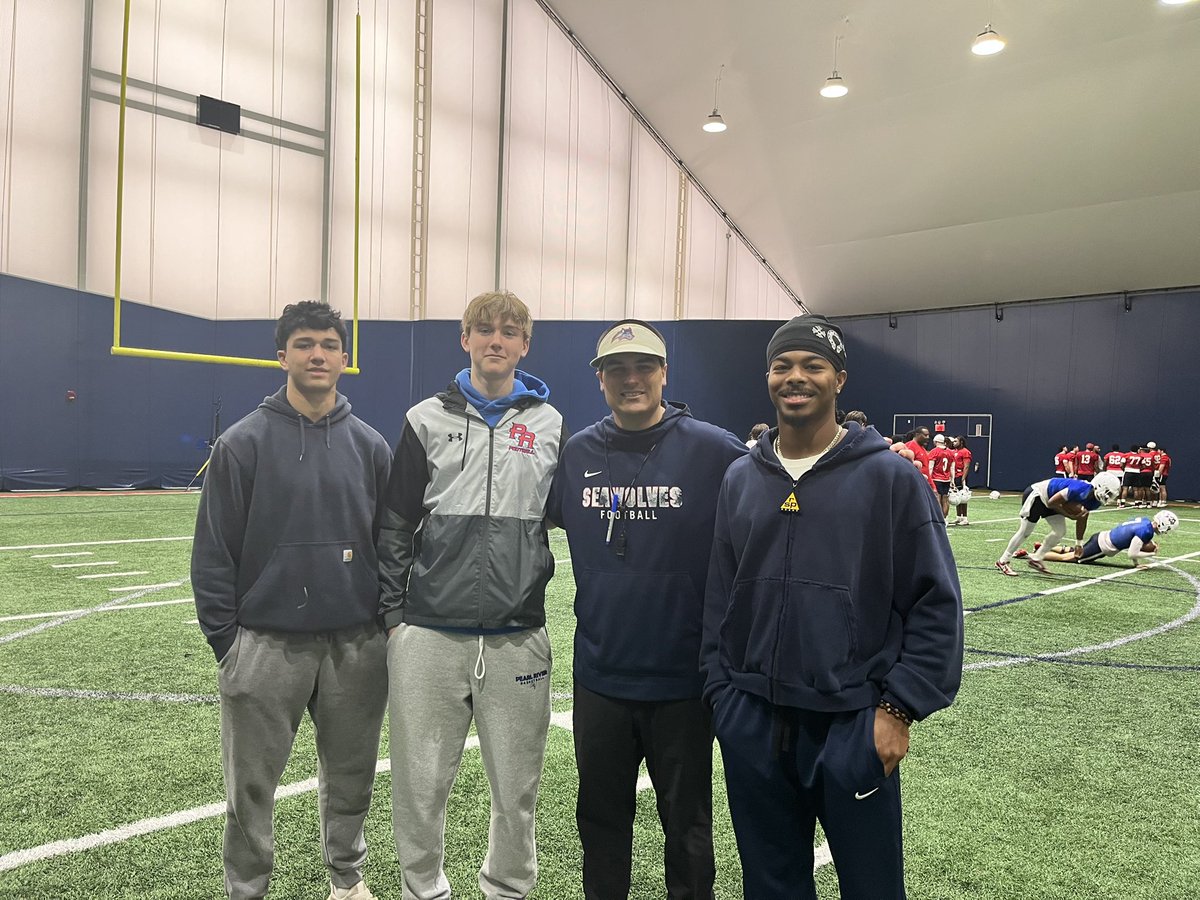 TJ Lanese (@lanesetj) on Twitter photo Thank you <a href="/StonyBrookFB/">Stony Brook Football</a> for having me at your spring practice. Great high intensity practice!
<a href="/CoachBCosh/">Billy Cosh</a>
<a href="/ZurilHendrick/">Coach Z</a>
<a href="/Coach_Davis2/">Anthony Davis II</a>
<a href="/CoachAdamLovan/">Adam Lovan</a> Thank you <a href="/StonyBrookFB/">Stony Brook Football</a> for having me at your spring practice. Great high intensity practice!
<a href="/CoachBCosh/">Billy Cosh</a>
<a href="/ZurilHendrick/">Coach Z</a>
<a href="/Coach_Davis2/">Anthony Davis II</a>
<a href="/CoachAdamLovan/">Adam Lovan</a>