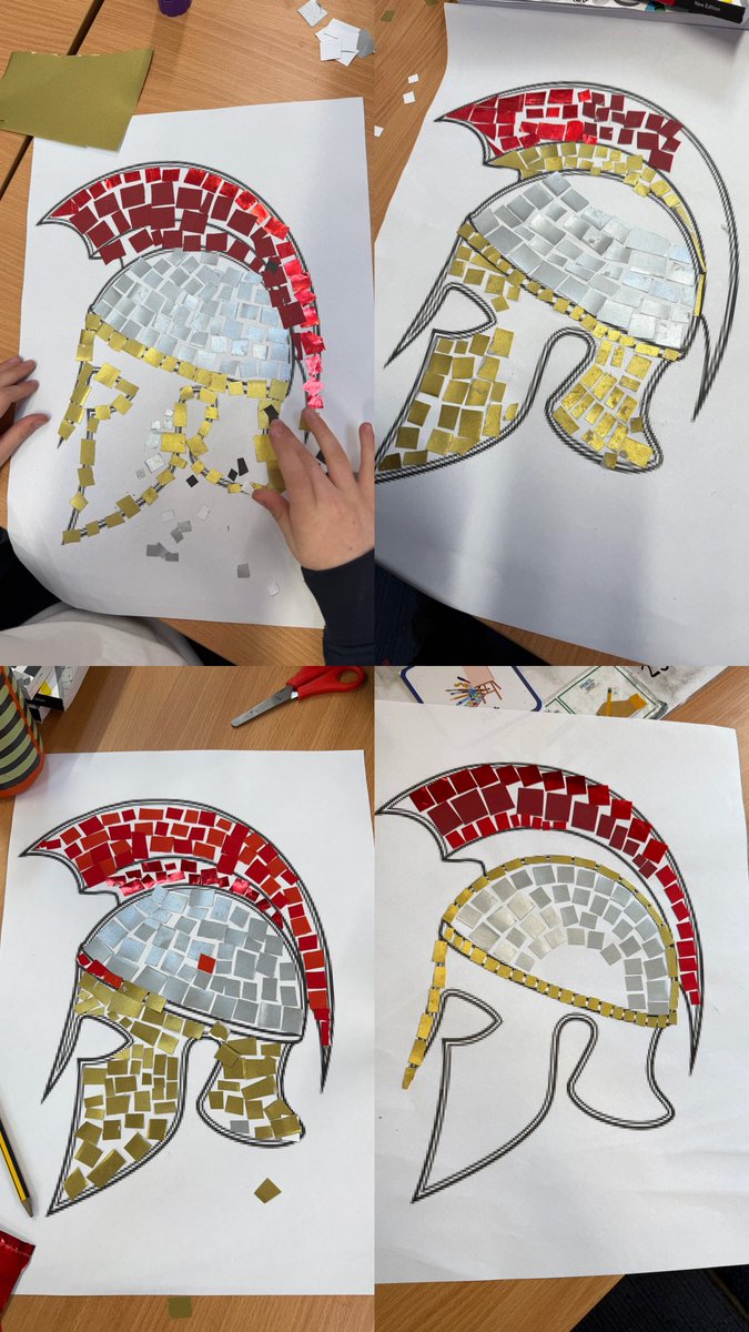 Chetwynd Spencer Academy (@chetwyndspencer) on Twitter photo Year 2 have been used their knowledge of mosaics and Roman armour to create these pieces of art. <a href="/satrust_/">Spencer Academies Trust</a> Year 2 have been used their knowledge of mosaics and Roman armour to create these pieces of art. <a href="/satrust_/">Spencer Academies Trust</a>