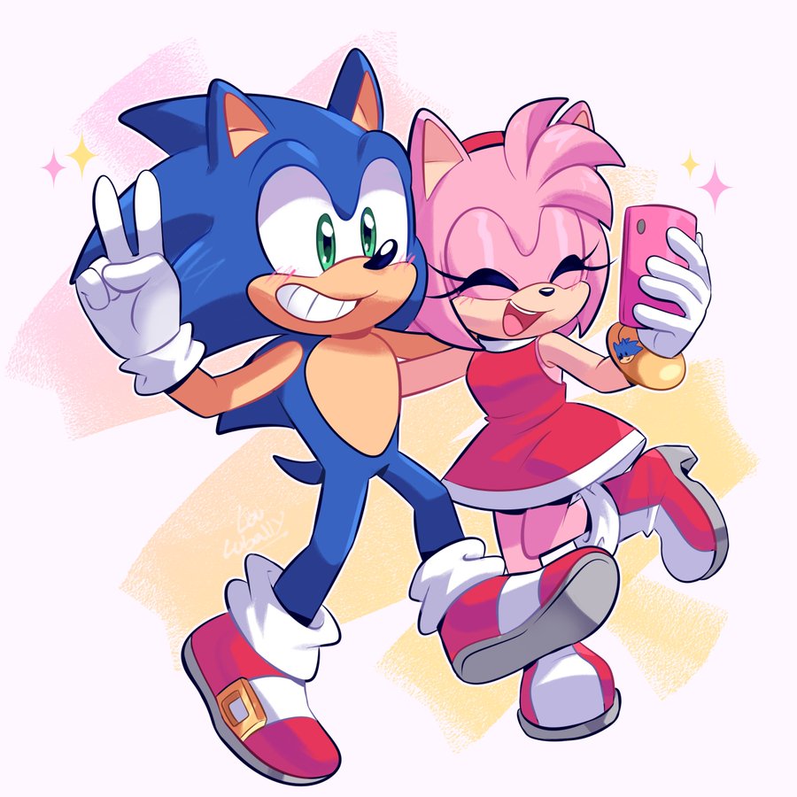SonicPrime224's tweet image. Do you like Sonamy?
art by: evan stantley
#SonicTheHedgehog #amyrose #sonicidw