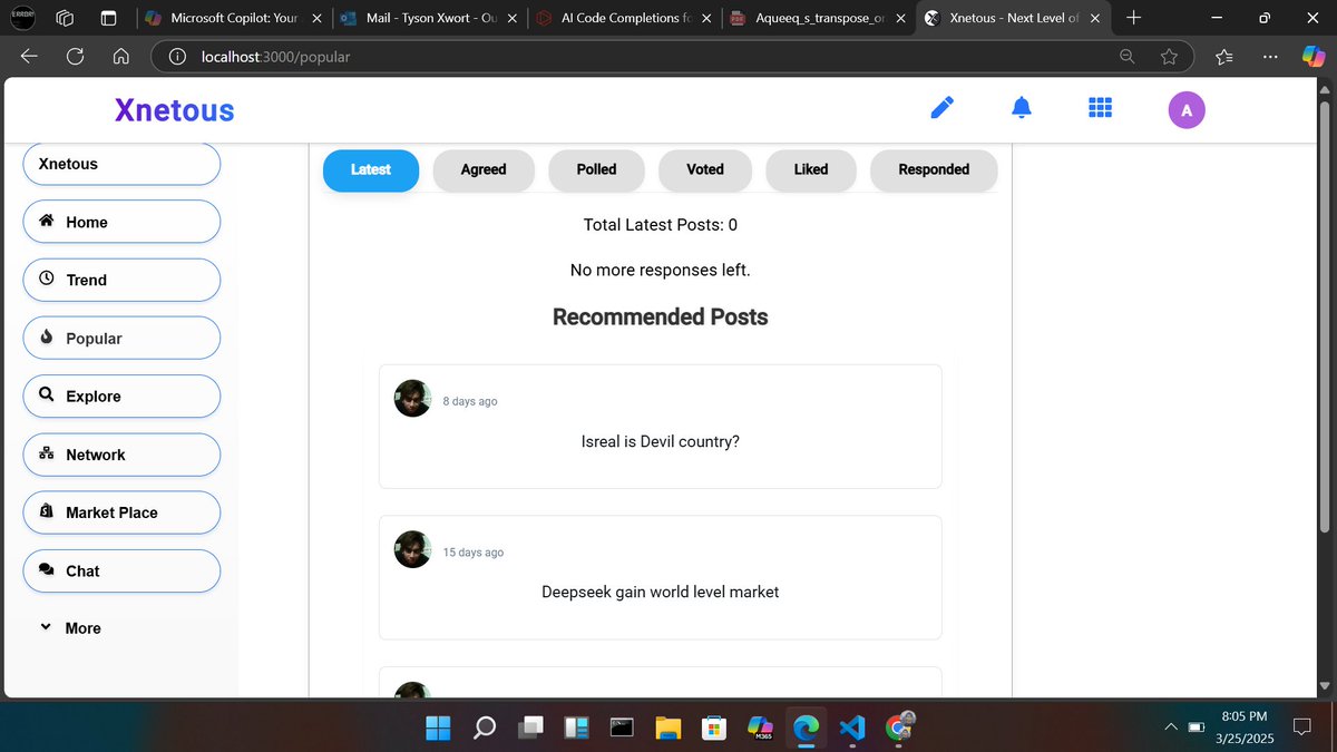 xnetous2023's tweet photo. Discover the future of social networking with Xnetous!  Share your thoughts, vote on polls, and join trending discussions. From Latest to Liked, explore what’s hot in our Popular section. Join now and connect with the world!  #Xnetous #SocialNetworking https://t.co/EUCIzPRHv2