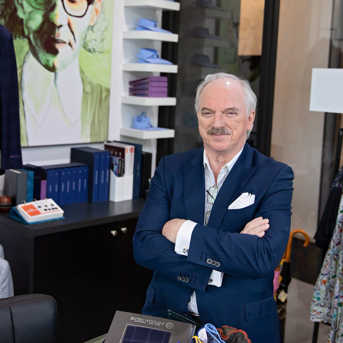 David E. White has been shaping the art of custom menswear for over four decades. Precision, craftsmanship, and a deep understanding of personal style is what defines a David E. White custom piece.
Visit our #LdnOnt store and experience the timeless art of custom menswear.