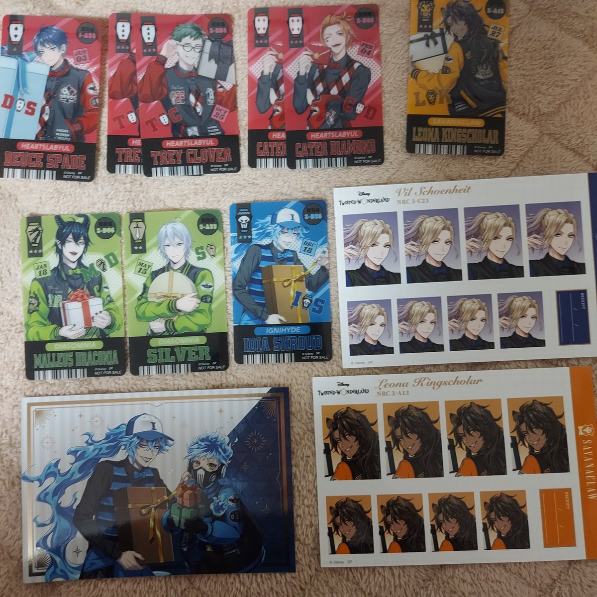 【ツイステ twst 交換 譲渡】

譲￤画像のグッズ
求￤ジャック、エペル、リドル>>定価➕送料

🌸ジャックエペルは特典各1求めております。
🌸リドルは生誕祭に向けて少しずつ回収
🌸なるべく同種、異種要相談
🌸初回様ﾘﾄﾘﾝ必読
🌸お気軽にお声掛けお待ちしております 🙇‍⤵︎