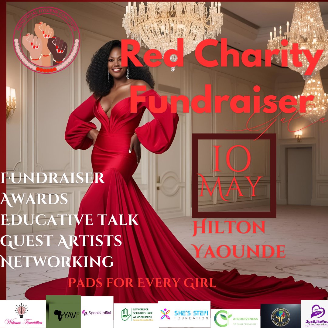 welimoks's tweet image. 🩸RED CHARITY 2025 - MAY 10TH 2025 🩸

PLEASE SAVE THE DATE.

ATTEND. PARTNER. SPONSOR. 

International Menstrual Hygiene Coalition 

#MenstrualHygiene #IMHC #RedCharityGala #SupportRefugees #PadsForEveryGirl
