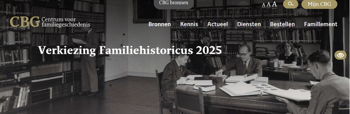 Word jij #familiehistoricus 2025? Je kunt je nog opgeven tot 28 maart! #Verkiezing cbg.nl/famillement/fa…