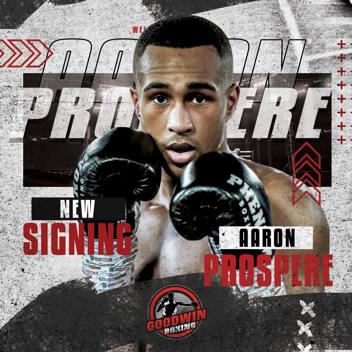 New Signing Alert: Aaron Prospere joins the Goodwin Boxing stable! 🥊

With a record of 13 wins and just 2 defeats, Aaron is a proven Lightweight prospect who’s already challenged twice for the Southern Area Title. Now, he’s hungry to get back into title contention 👊