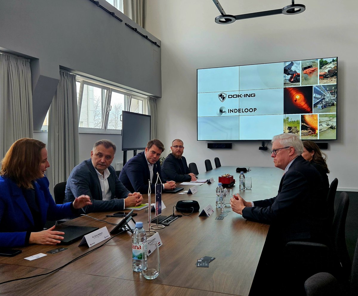 AusAmbCroatia's tweet image. An amazing tour of @DOKING_Ltd production facilities to gain firsthand insights into their cutting-edge technology.
We look forward to seeing the relationship between DOK-ING and Australia grow.
@VladaRH @MVEP_hr