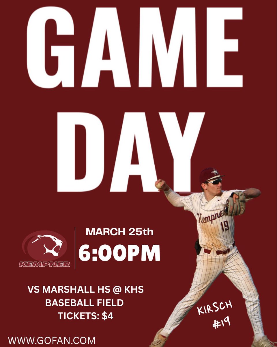At the Den tonight!    Come out and support the Cougars!! <a href="/KHS_Cougars/">Kempner High School</a> <a href="/KHSBaseball1988/">Kempner HS Baseball</a>  <a href="/khstrainerlady/">KempnerSportsMed</a>