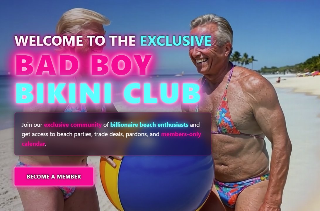 Bad Boy Bikini Club tweet media