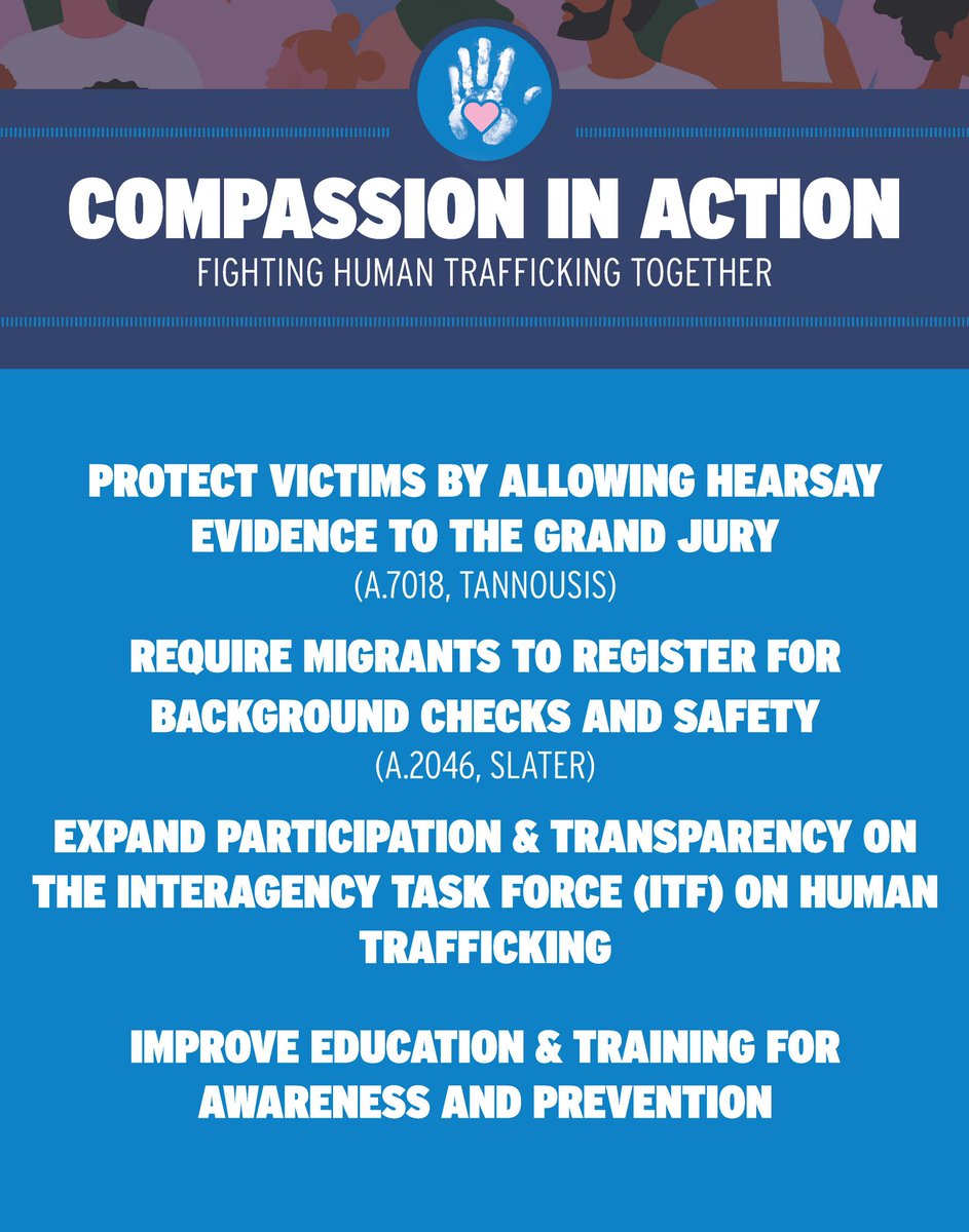 <a href="/WillABarclay/">Will Barclay</a> <a href="/bmaher23ny/">Assemblyman Brian Maher</a> <a href="/MBWalsh112/">Mary Beth Walsh</a> The Task Force on Human Trafficking report includes over 60 recommendations and legislative solutions to address areas of human services, public safety and education.