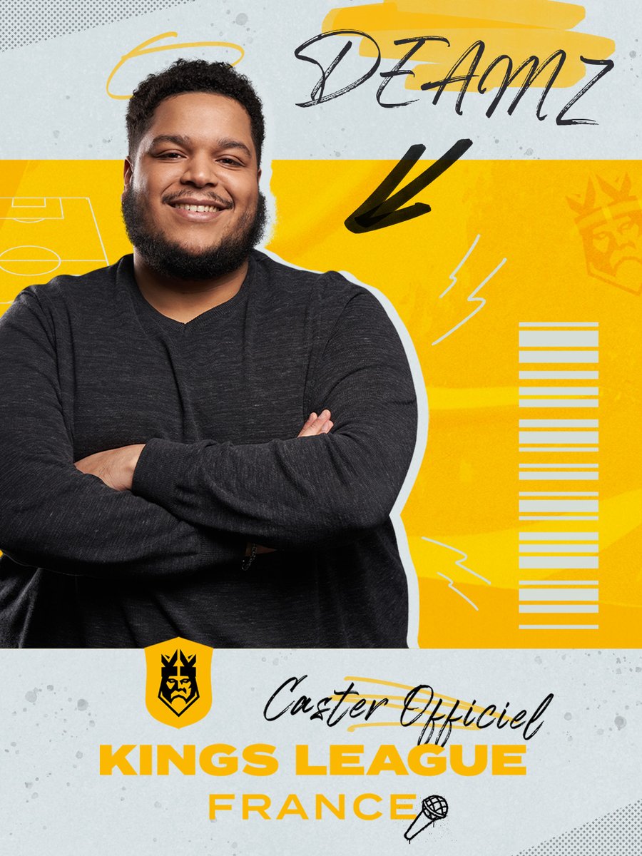 Je serai donc Commentateur Officiel de la <a href="/KingsLeague_FR/">Kings League France</a> aux côtés de mon frère <a href="/QuentinMengual/">Quento30</a> ❤️🏆

Merci à lui et au boss <a href="/Karnagemvp/">Karnage</a> pour la confiance. On se retrouve le 6 Avril pour le début de la fête. On va faire ça en BUENO ! ⚽️

Gratitude. 🙏🏾