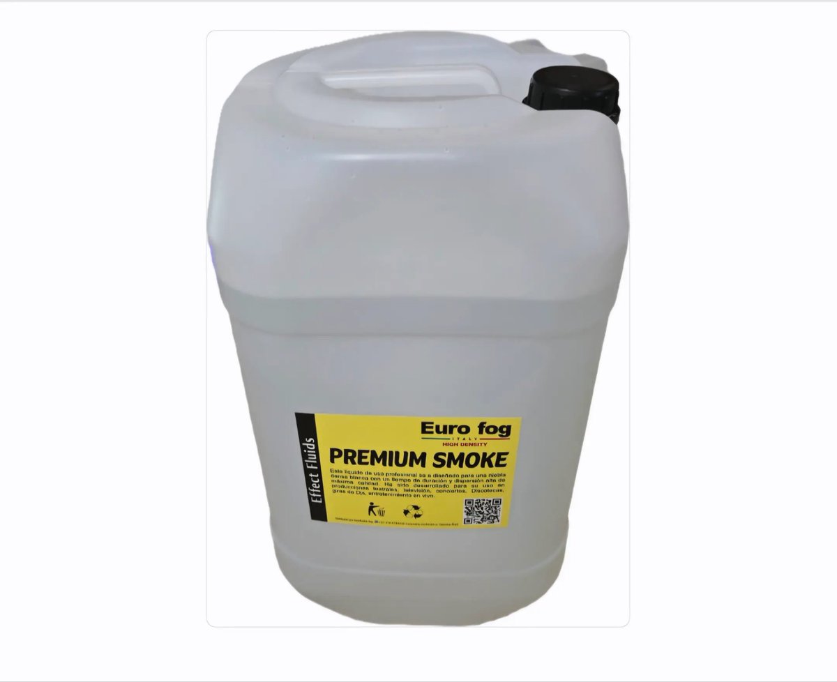 Eurofluidos's tweet photo. Euro fog effect fluids bidon de 5 galones líquido para humo alta densidad uso profesional. +57 316 679 4242 cali Colombia https://t.co/RwabNPPV9k