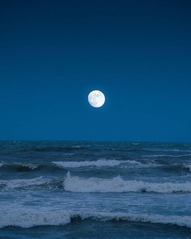 artindetails's tweet photo. moon above, waves below. https://t.co/hFJS8ahKvC