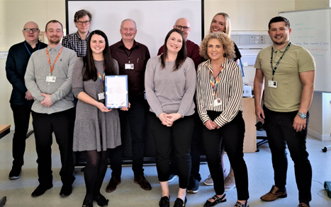 WGH Team of the Month - Healthroster team have been recognised for their excellent work around the Reduced Working Week changes. The team have had to make over 16,000 manual staff changes on the eRostering system HealthRoster which has been an unprecedented amount of work. 🫶🌟🔥