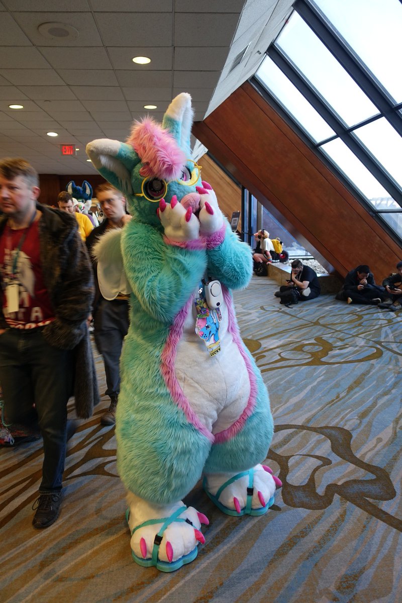 Made it home from @furnalequinox and back to real life again. 
Didn't suit a whole lot this year due to not feeling well for part of the weekend, and didn't want to wait for the elevators, but I did have a blast when I was with everyone ^_^ Looking forward to  next year! 💙