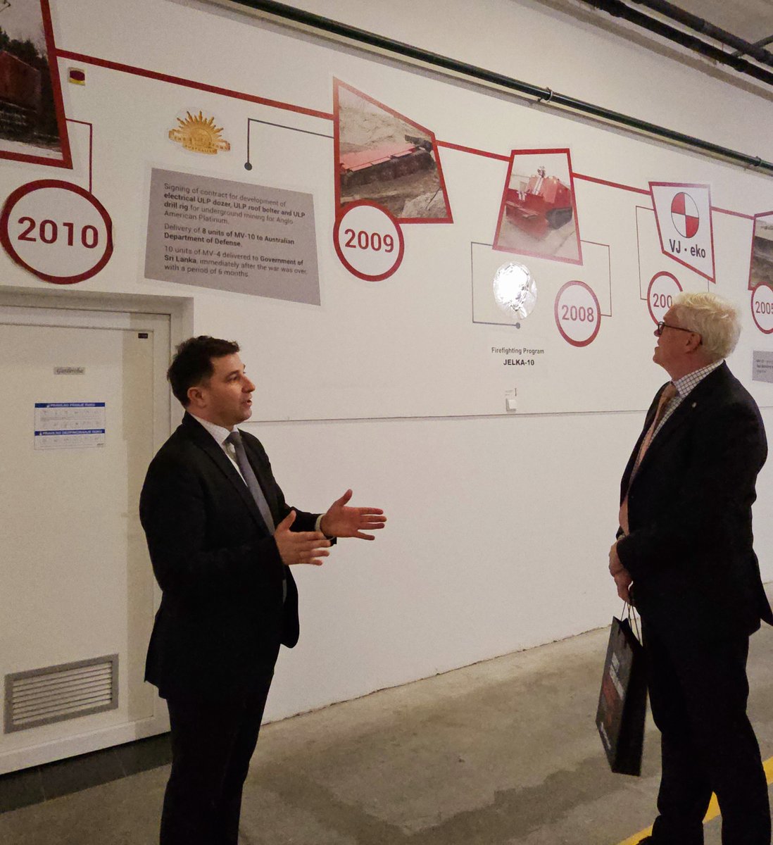 AusAmbCroatia's tweet image. An amazing tour of @DOKING_Ltd production facilities to gain firsthand insights into their cutting-edge technology.
We look forward to seeing the relationship between DOK-ING and Australia grow.
@VladaRH @MVEP_hr