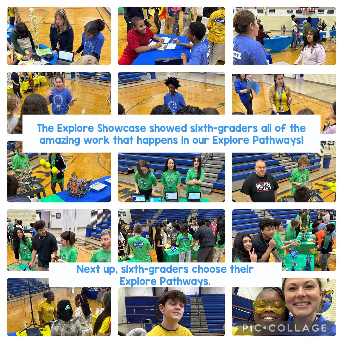 Our 6th graders got to hear about what kinds of hands-on experiences they could expect from each pathway! They've ranked their choices and next up-- the big reveal at the selection ceremony! <a href="/JCPSExploreEA/">Marcella Minogue</a> <a href="/WestportMS/">Westport Middle</a>
