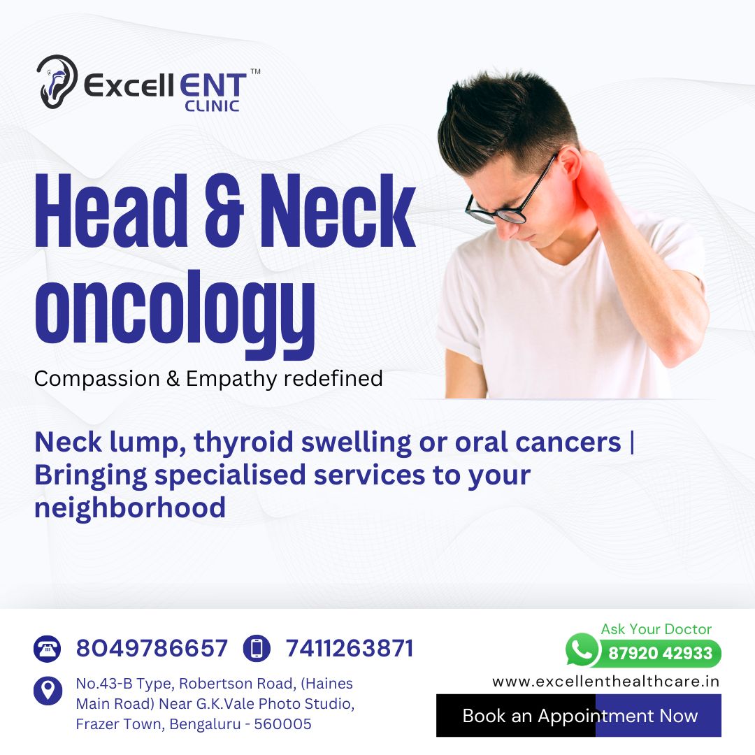 Excelentclinic's tweet photo. 🤕 Noticed a neck lump or swelling that won’t go away?

It could be more than just discomfort. At Excell ENT Clinic, we offer specialised care in Head &amp; Neck Oncology, right here in your neighbourhood.

#HeadAndNeckOncology #ENTCare #ThyroidHealth #OralCancerAwareness #NeckLump https://t.co/Hicr9hZcER