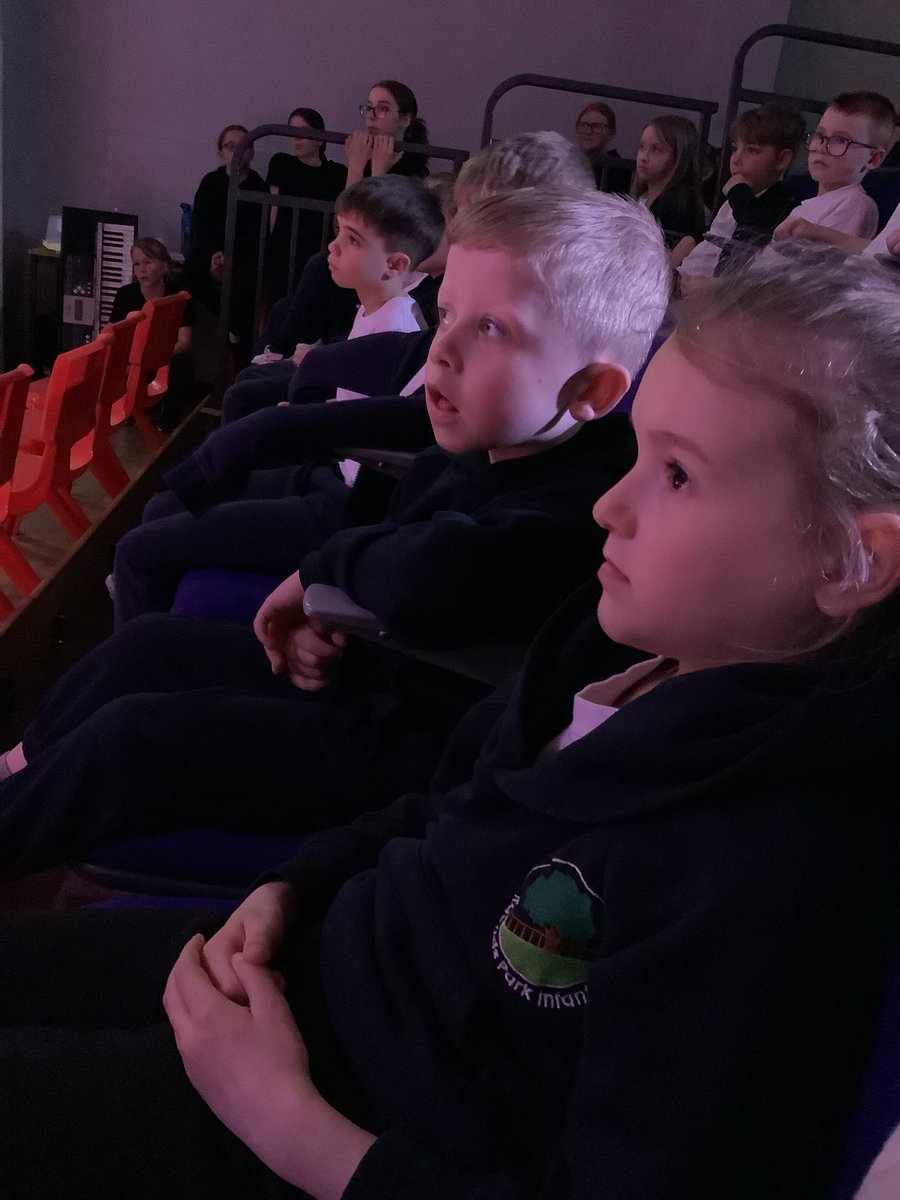 This afternoon, Year 2 went to <a href="/Manor_School/">Manor School</a>'s theatre to watch their production of High School Musical!
Thank you so much for the invitation - we loved it! 
A huge well done to the cast and crew! Break a leg for your upcoming shows! 🏀
<a href="/RaundsPark/">Raunds Park Infants</a>