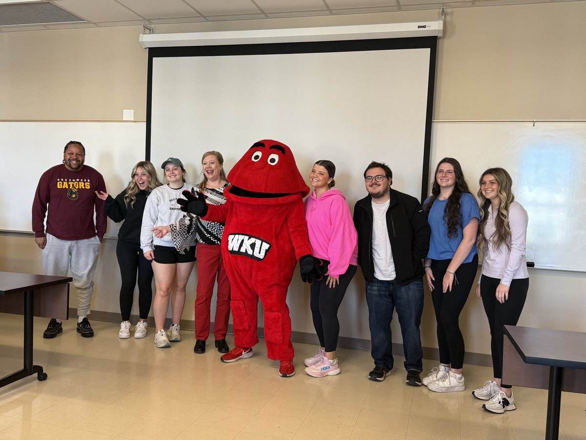 Big Red came to GRH and brought so many smiles! Thank you for visiting us as part of Day of Giving! #bestdayever #wkudayofgiving