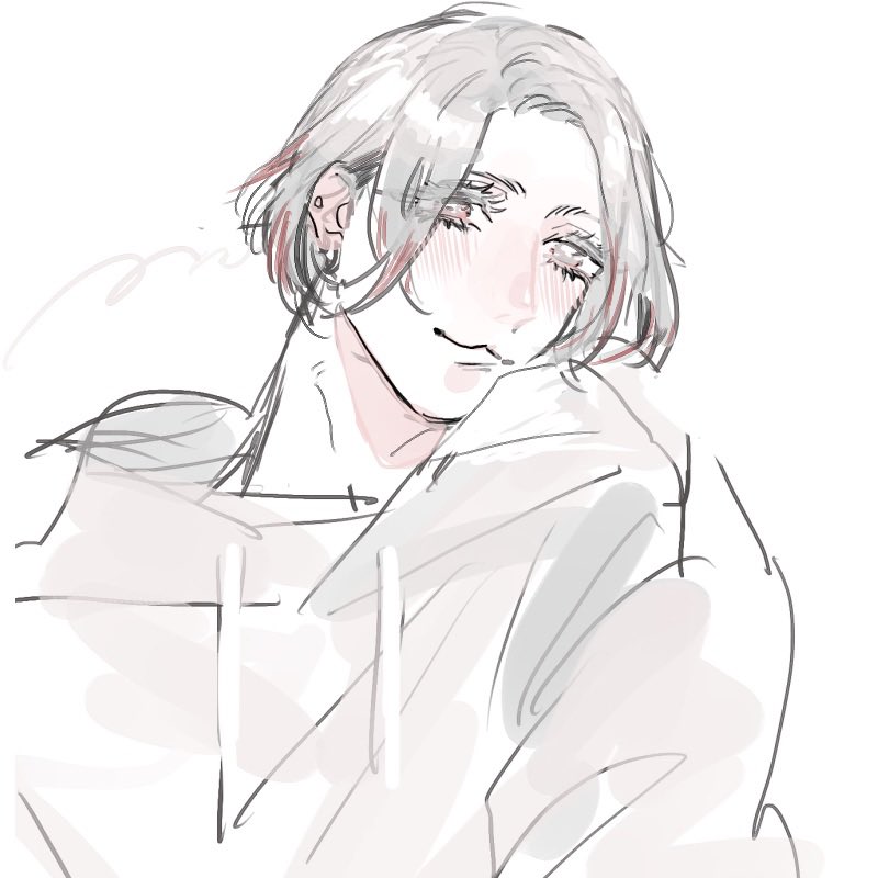 nor0064's tweet photo. この顔のタイプも描きやすいんだよね〜〜 https://t.co/QgToWBYQEb