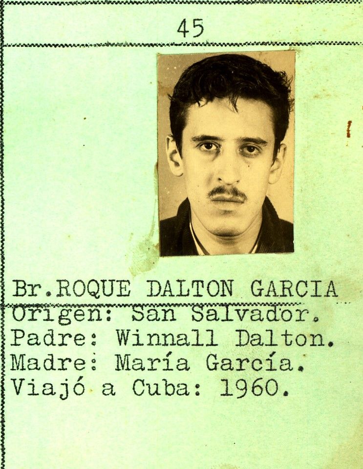 Founded in '66, La Pájara Pinta published radically innovative poems, essays &amp; short plays that pushed the limits of politics &amp; culture. Among the authors was guerrilla poet Roque Dalton, contributing from exile. His 1964 police mugshot, courtesy of MUPI, San Salvador