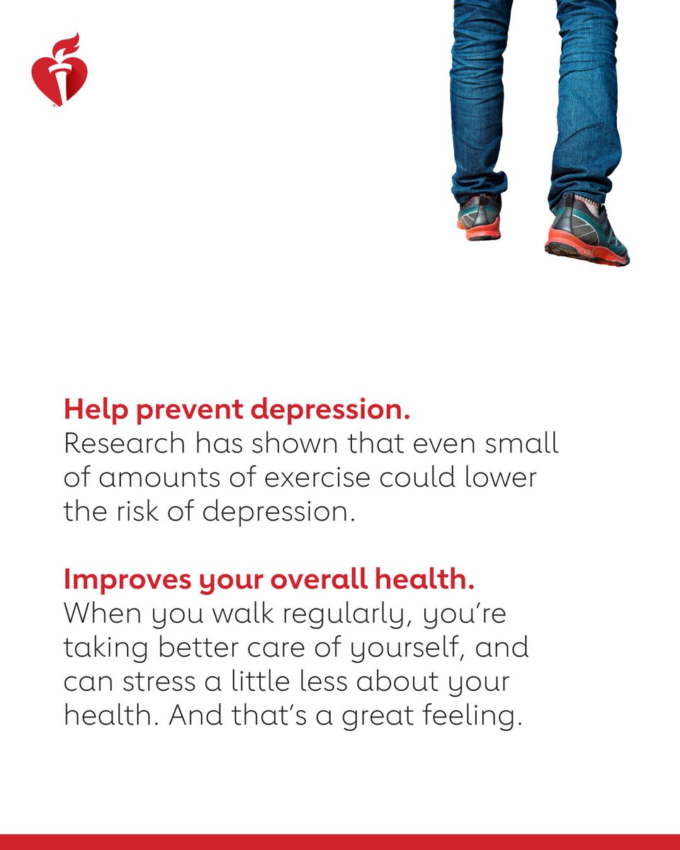 Take steps now to lower your stress. (Literally.) 🚶