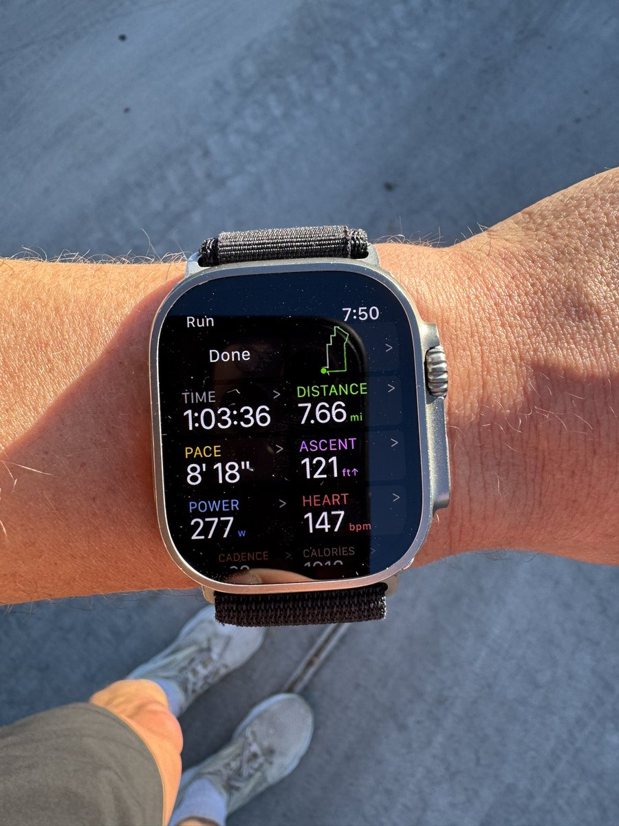 kylekoleber's tweet photo. Zone 2 Tuesday 

60 minutes of exercise in the morning makes the following 8 far more effective.

Make that trade everyday. https://t.co/ASGbFD2W6o