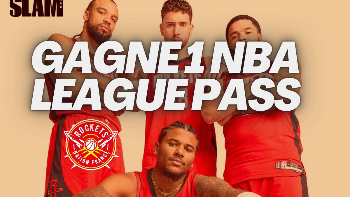 JEU CONCOURS 🚨

TENTE DE GAGNER TON NBA LEAGUE PASS POUR LA FIN DE LA SAISON + PLAYOFFS 🔥🔥🔥

👉 Like &amp; Retweet ce post
👉 Tag 2 amis en commentaire
👉 Follow <a href="/RocketsnationFr/">Rockets Nation France</a> 

Tirage au sort ce vendredi 28 mars!
<a href="/NBAFRANCE/">NBA France</a> ❤️
