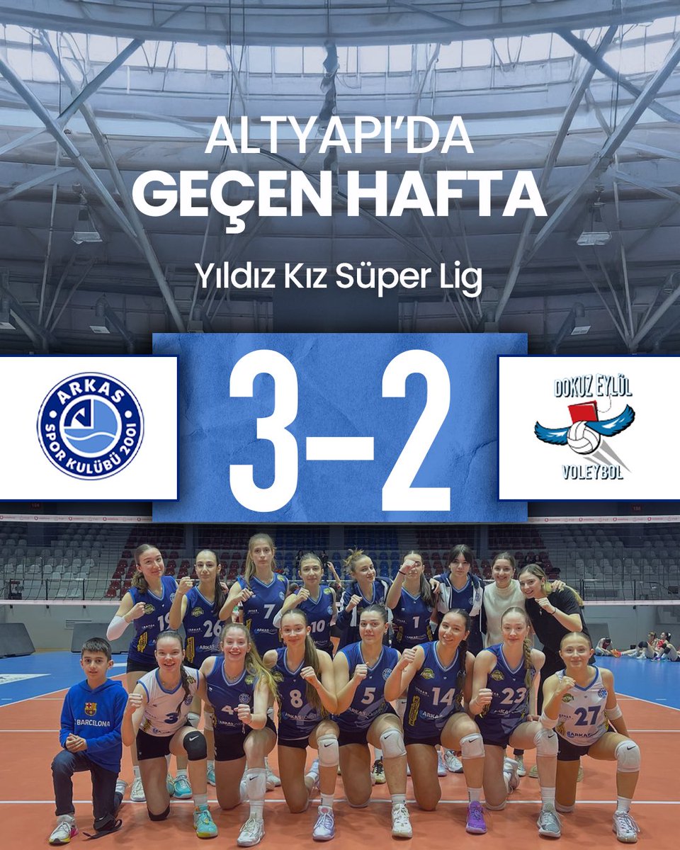 arkas_spor's tweet image. Altyapı takımlarımız, geçtiğimiz haftayı galibiyetle kapattılar! 💙🤍

#Arkas #ArkasSpor