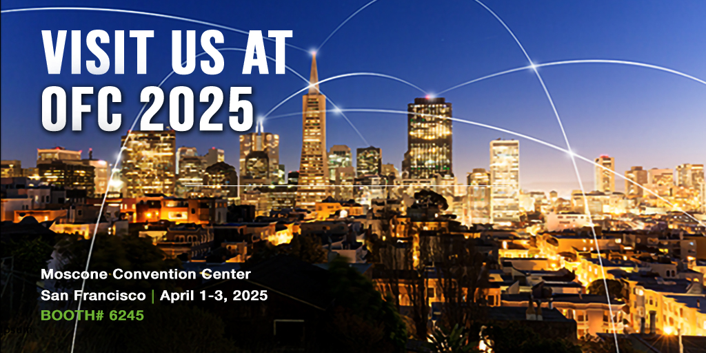 Join us at OFC 2025, April 1-3, Moscone Center, SF, Booth #6245. Discover MKS's optical networking solutions. Jim Kafka will present awards on April 1st. #OFC2025 #MKS #Telecom #Datacom #OpticalNetworking ow.ly/EVOs50VnOm3