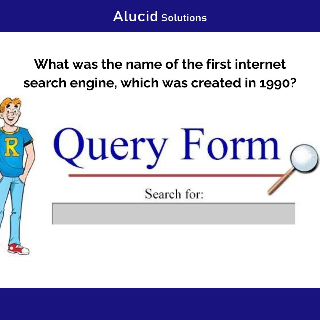 AlucidSolutions's tweet image. Your daily dose of tech trivia - get the answer after the jump!  alucidsolutions.com/post/daily-doo…

#alucidsolutions #techtrivia #techhistory