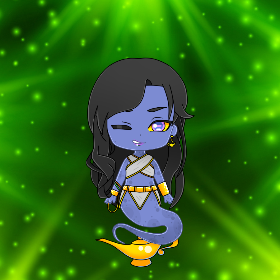 NftSanchez's tweet image. Yo, check it! ArtStyleMimi (#224), a genie trapped for 10K years in a desert lamp! 吏‍♂️  Think you can handle a sandstorm?  Rescue this wish-grantin' wonder and get THREE wishes granted!  Hit me up! #GenieInABottle #DesertAdventure #WishUponAStar )😙