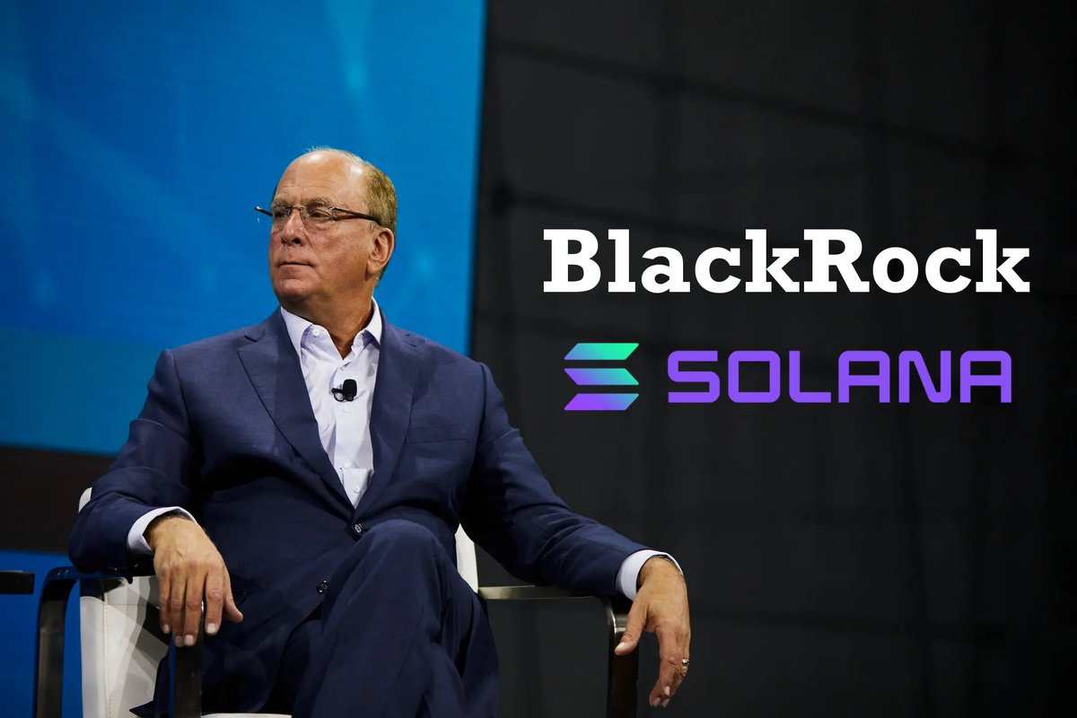 Breaking: BlackRock adds its blockchain-based money market fund to Solana.

#BlackRock #Solana $SOL