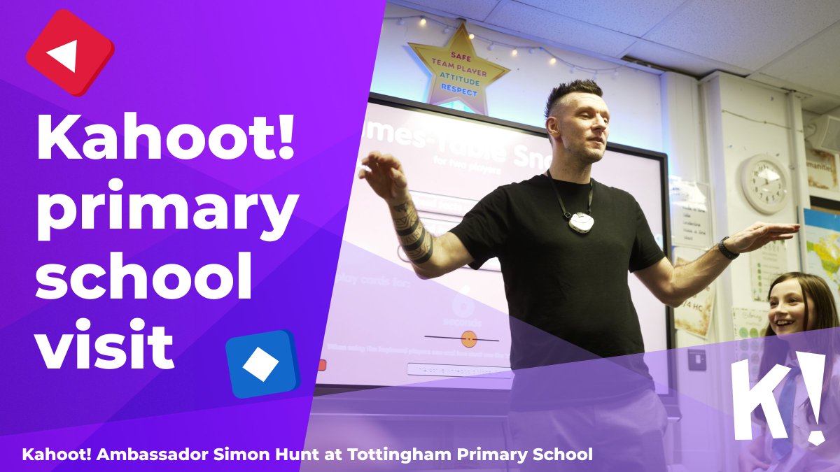 Kahoot! (@kahoot) on Twitter photo We had the privilege of visiting the Tottington Primary School to learn how they’re using Kahoot! in their exam studies.
Dive into the full case study to learn how teacher <a href="/simonjameshunt/">Simon Hunt</a> is using Kahoot! to help revolutionize the classroom experience 👇
bit.ly/3DOugLk We had the privilege of visiting the Tottington Primary School to learn how they’re using Kahoot! in their exam studies.
Dive into the full case study to learn how teacher <a href="/simonjameshunt/">Simon Hunt</a> is using Kahoot! to help revolutionize the classroom experience 👇
bit.ly/3DOugLk